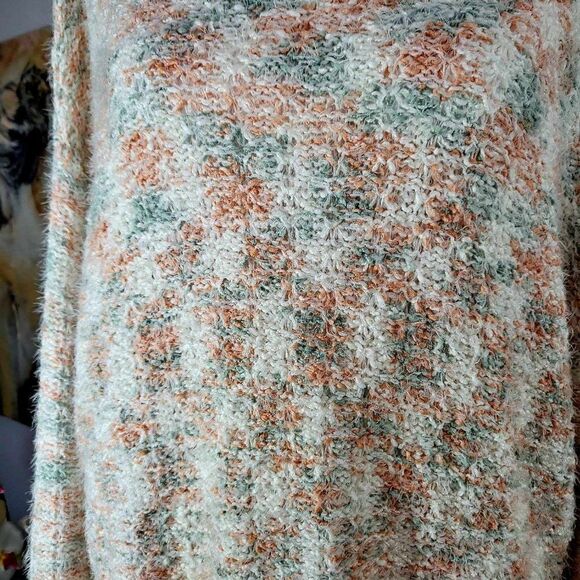 NEW with Tag OLIVIA sky knitted sweater size L - Picture 11 of 12